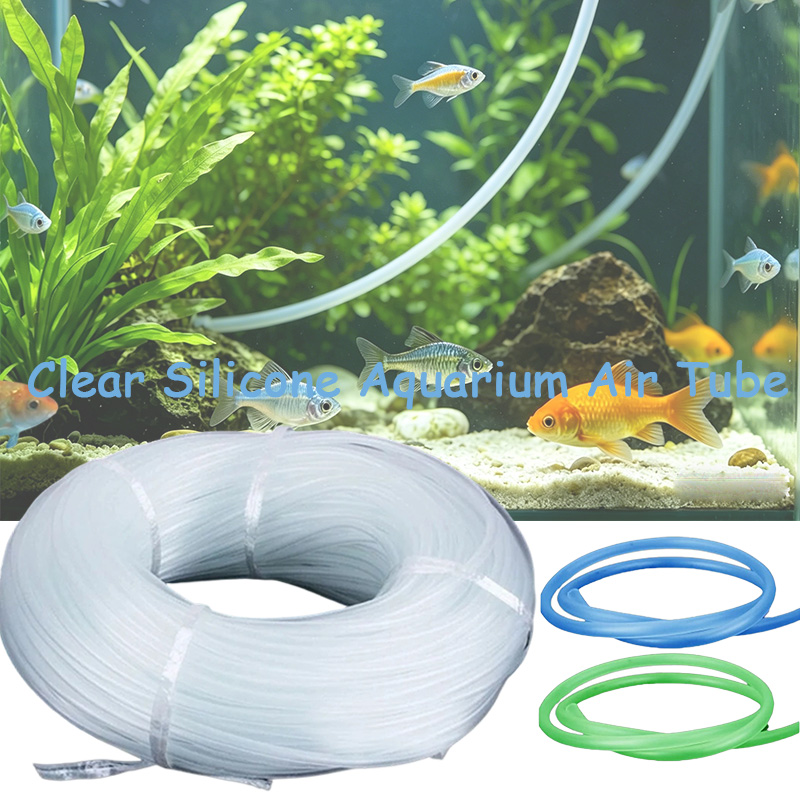 Fish Pond Aerator - Tubo Flessibile in PVC Trasparente per