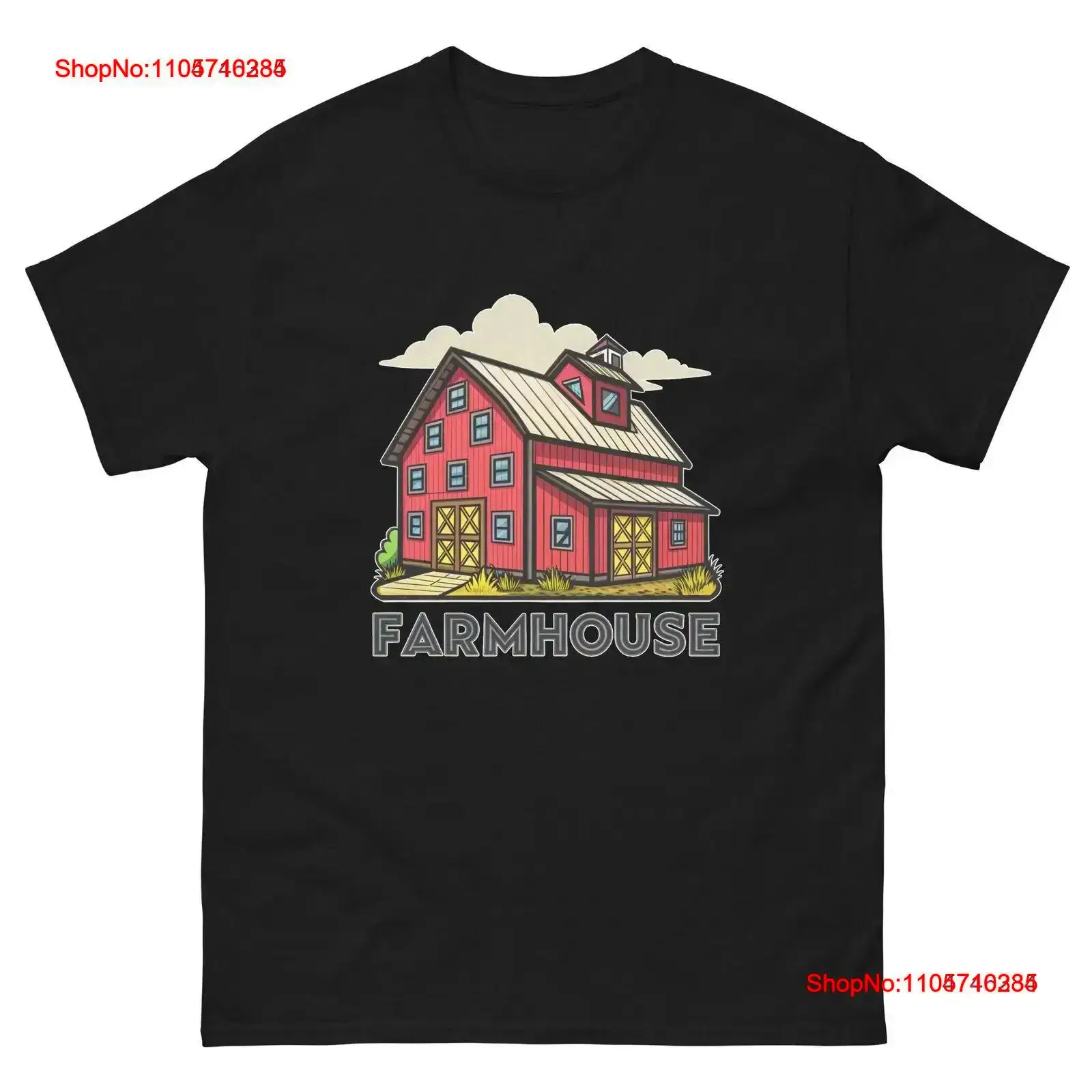Agriculture Farm House - T-shirt vintage con grafica 