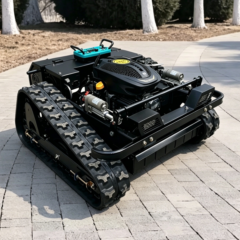 Agriculture Farming Robot - Robot rasaerba cingolato elettrico personalizzabile, design