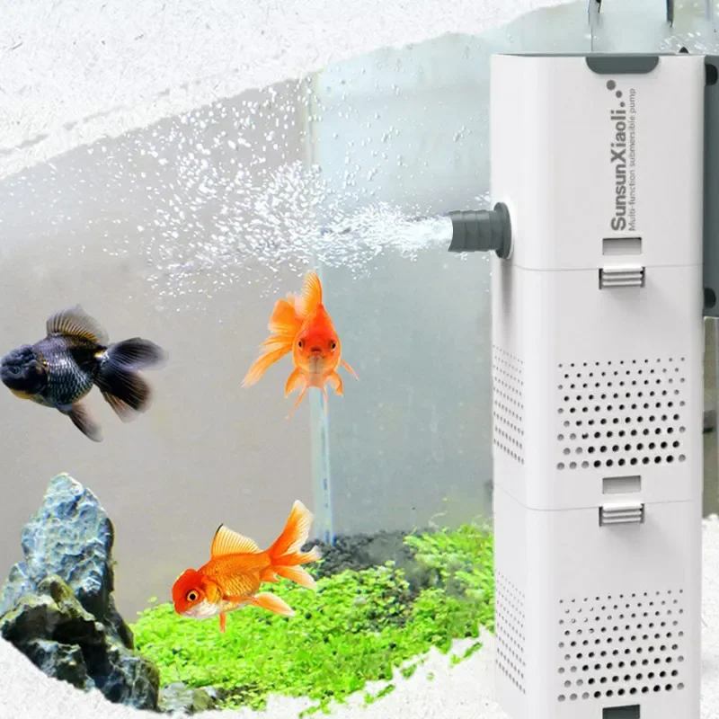 Fish Pond Aerator - Pompa del filtro dell'acquario 3 in