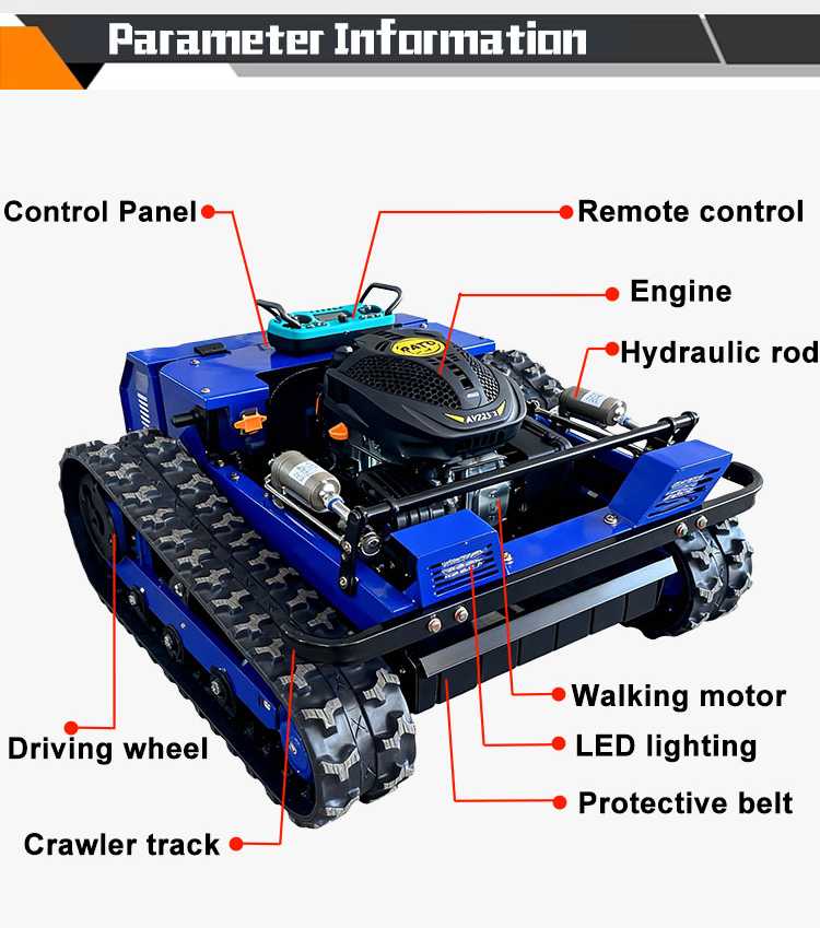 Robot rasaerba cingolato elett - Agriculture Farming Robot recensione e prezzo