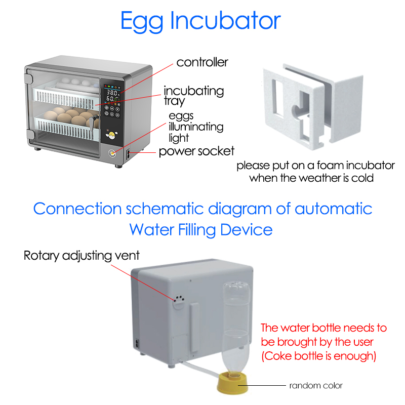 Incubatrice per uova con rotaz - Poultry Incubator recensione e prezzo