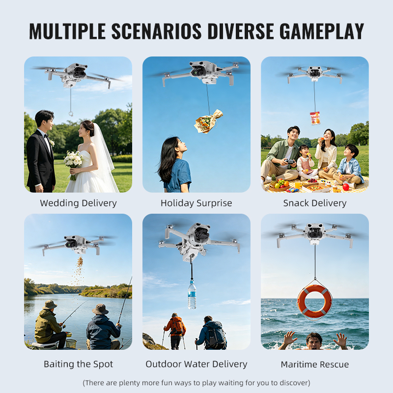 Sistema di lancio aereo da 12  - Drone Crop Sprayer recensione e prezzo