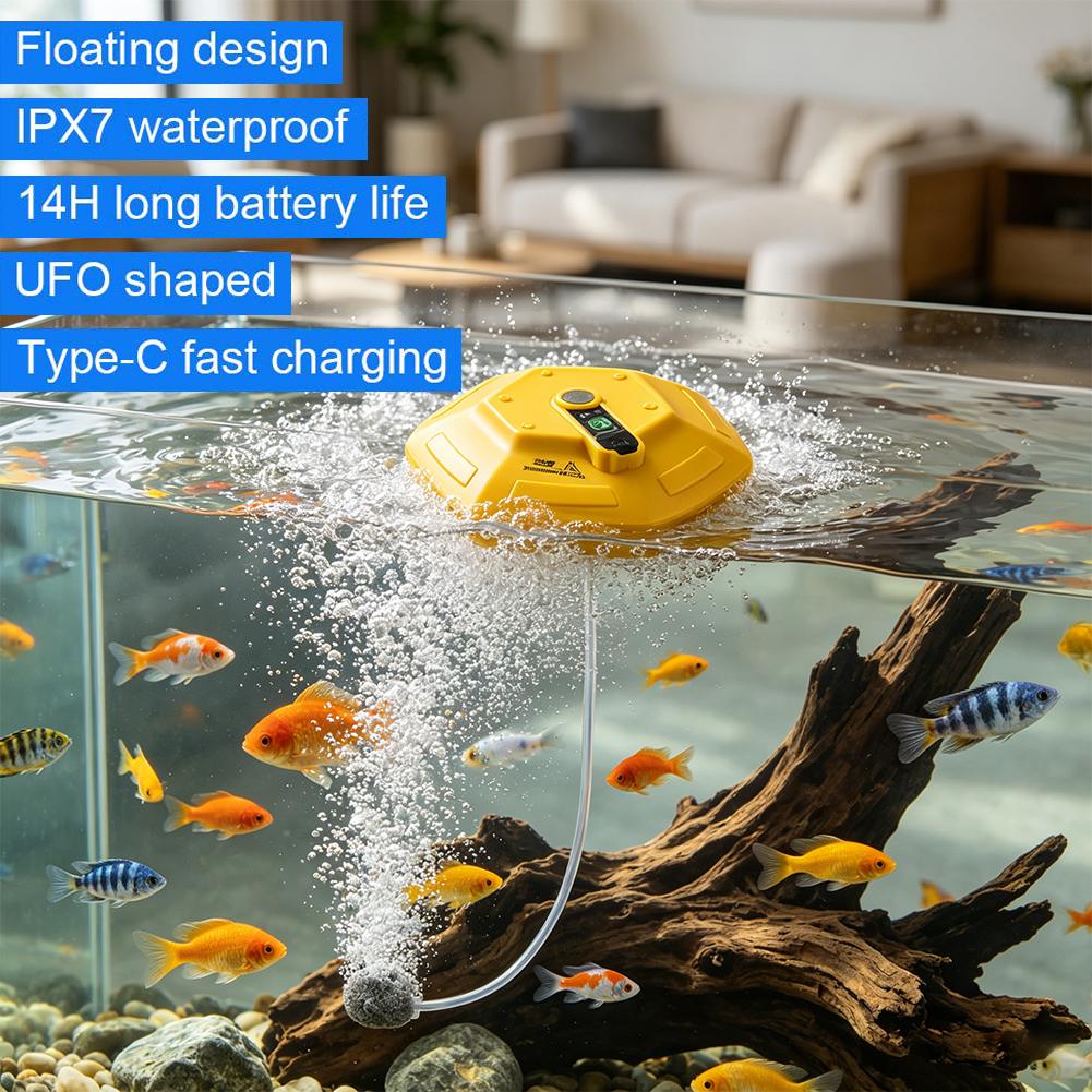 Pompa di Ossigeno Portatile Ga - Fish Pond Aerator recensione e prezzo